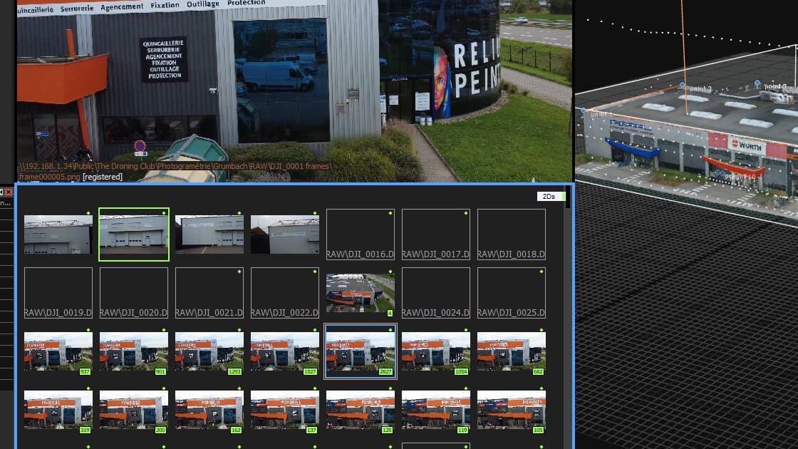 Relevé photogrammétrique des enseignes des bâtiments RUBEN I & II — visuel 2